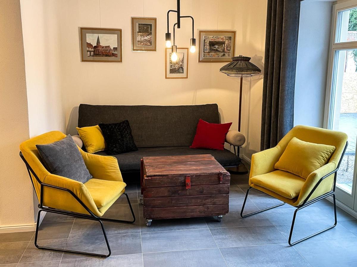 Stilvolle, Zentrale Ferienwohnung Bocksbruecke Mit Parkplatz ザルツヴェーデル エクステリア 写真